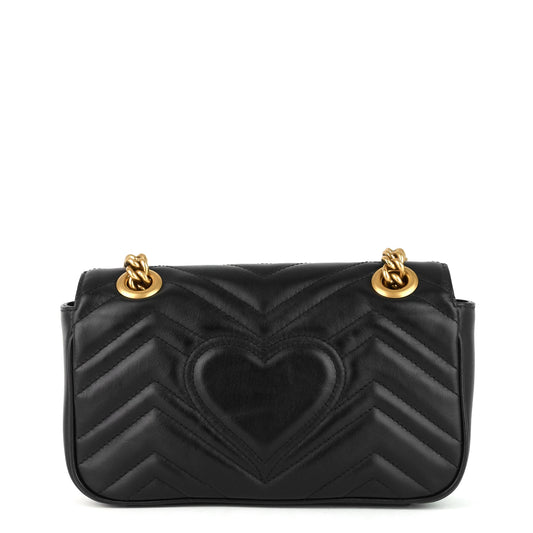 Gucci GG Marmont Mini Chevron Leather Bag