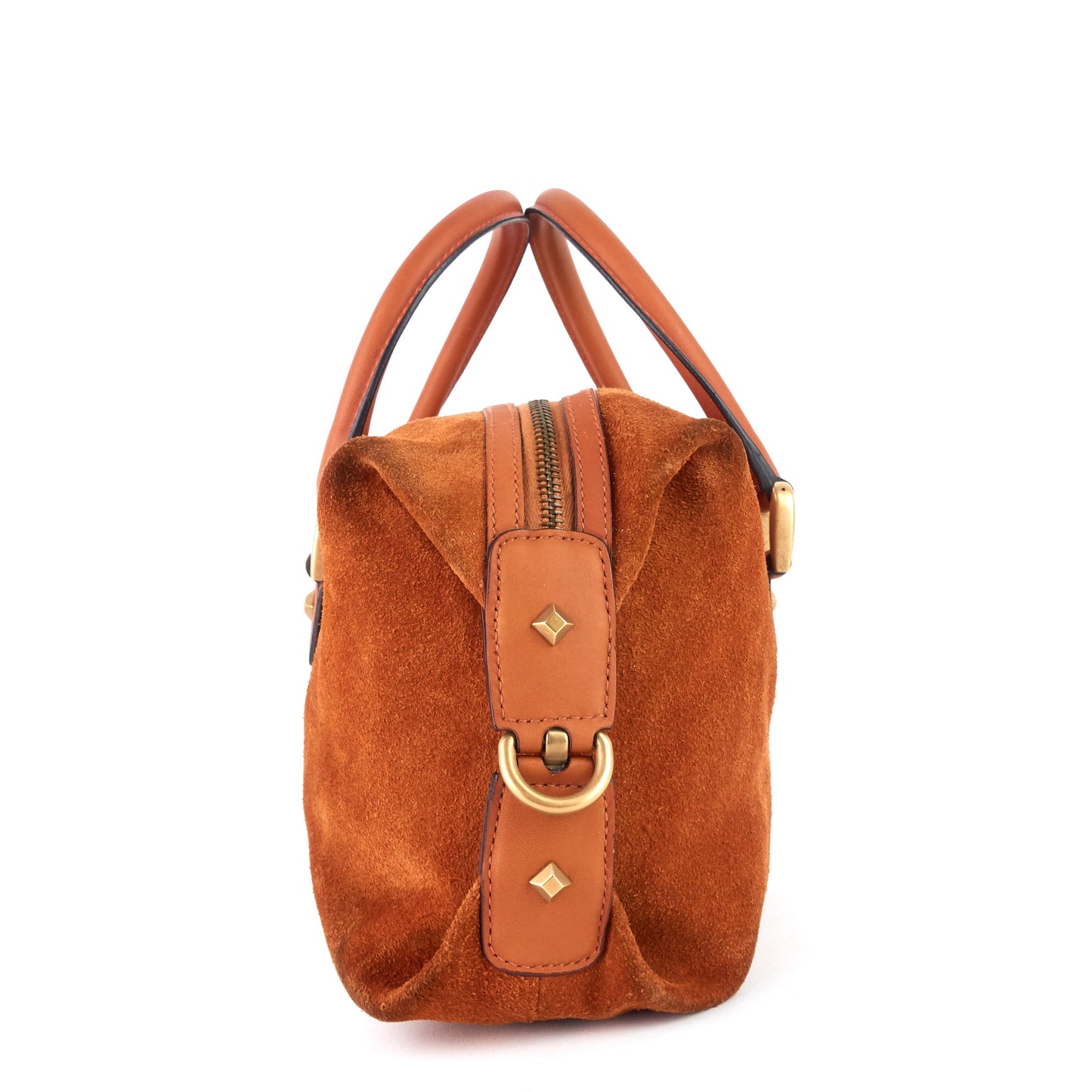 Gucci Boston Small Suede Bag