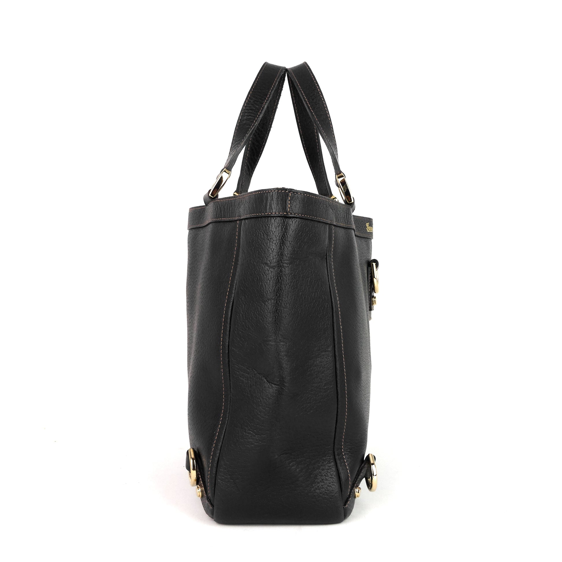 Gucci Abbey D-Ring Leather Tote Bag