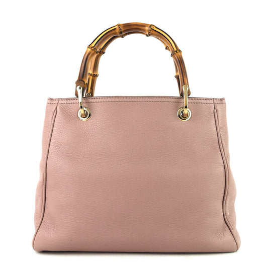 Gucci Bamboo Shopper Small Calfskin Tote Bag