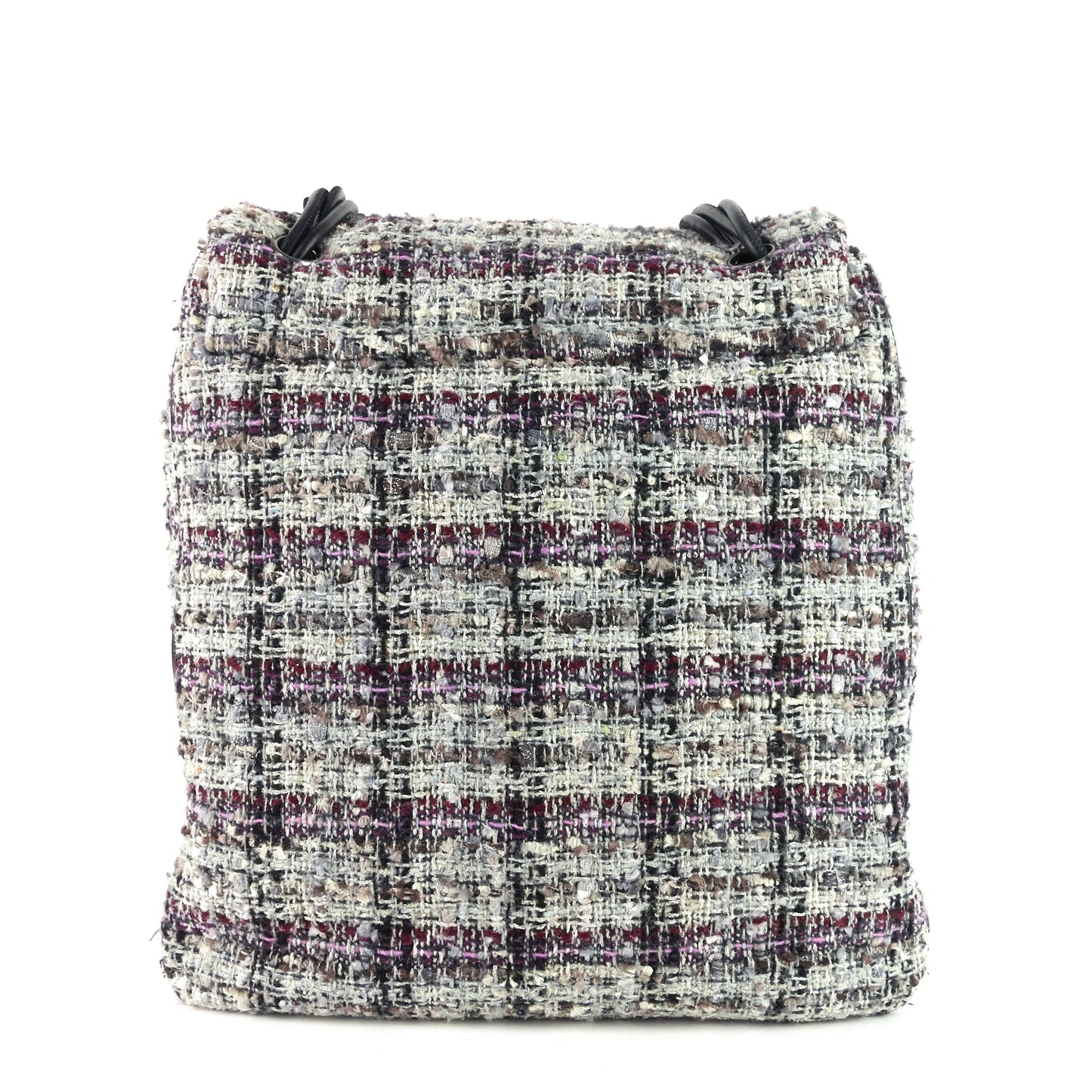 Chanel Floral AppliquÃ© Tweed Messenger Bag