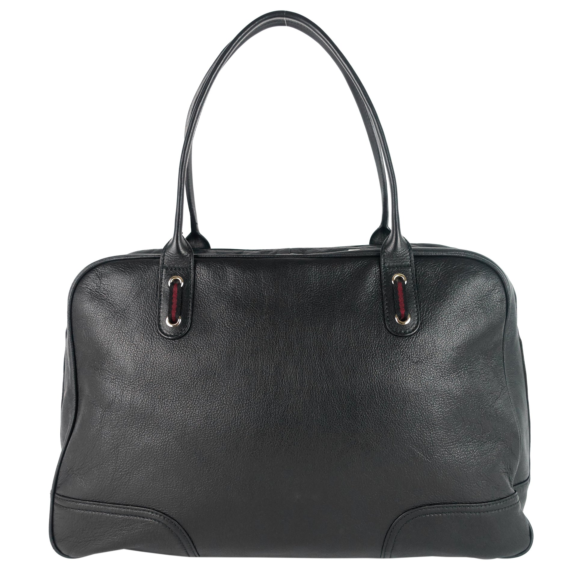Gucci Princy Boston Large Leather Bag