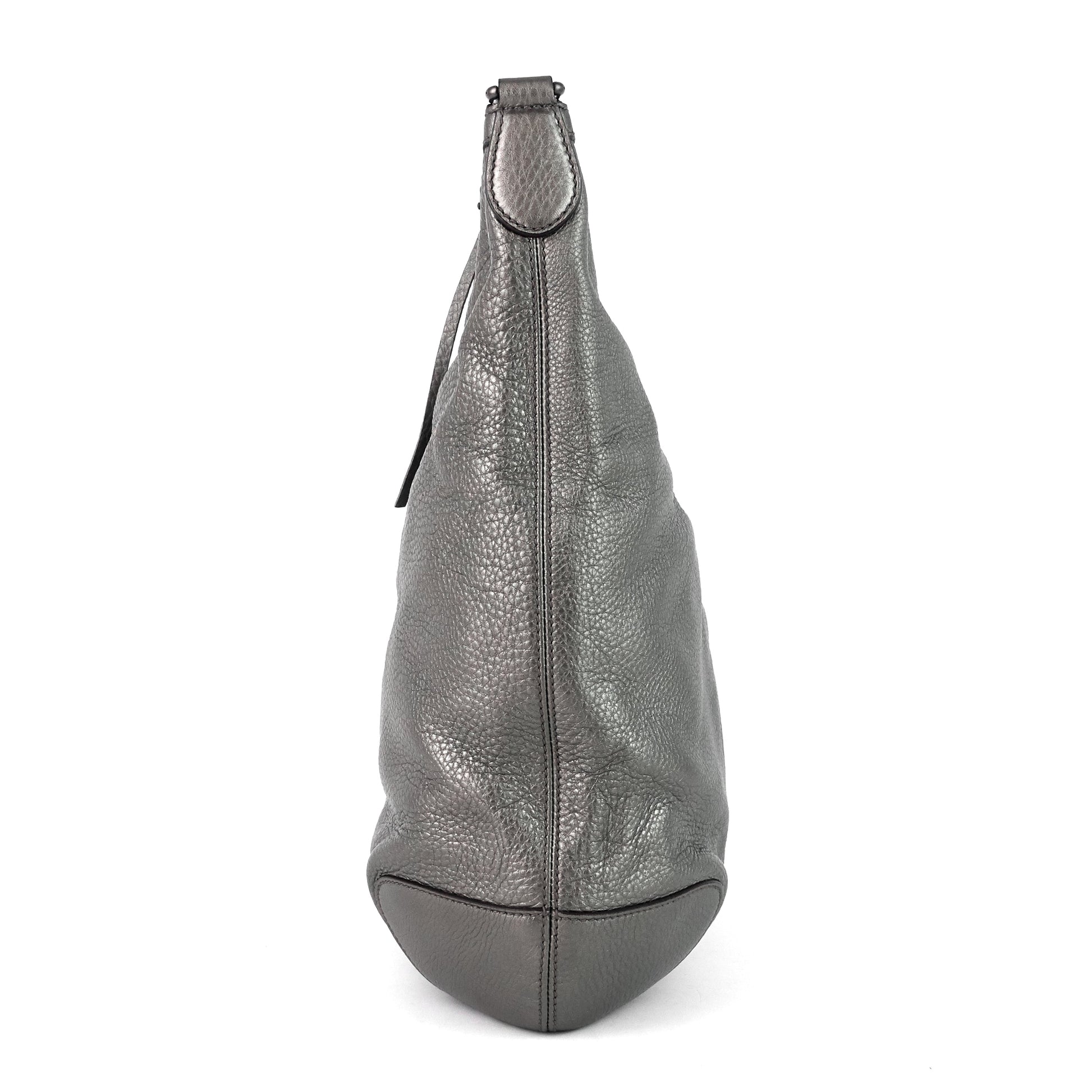 Gucci Soho Chain Pebbled Calf Leather Hobo Bag