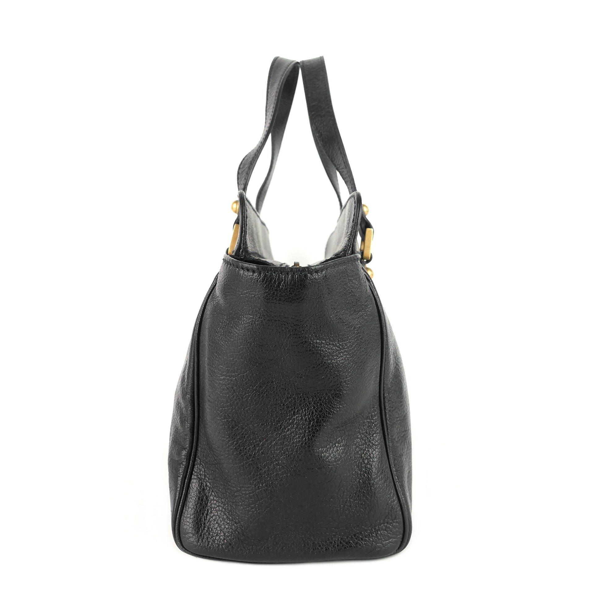 Gucci Blondie Leather Monogram Logo Handbag