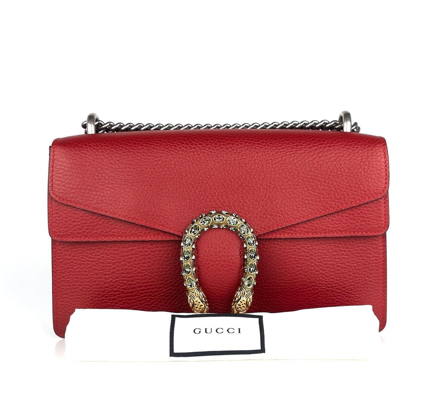 Gucci Dionysus Textured Leather Small Bag