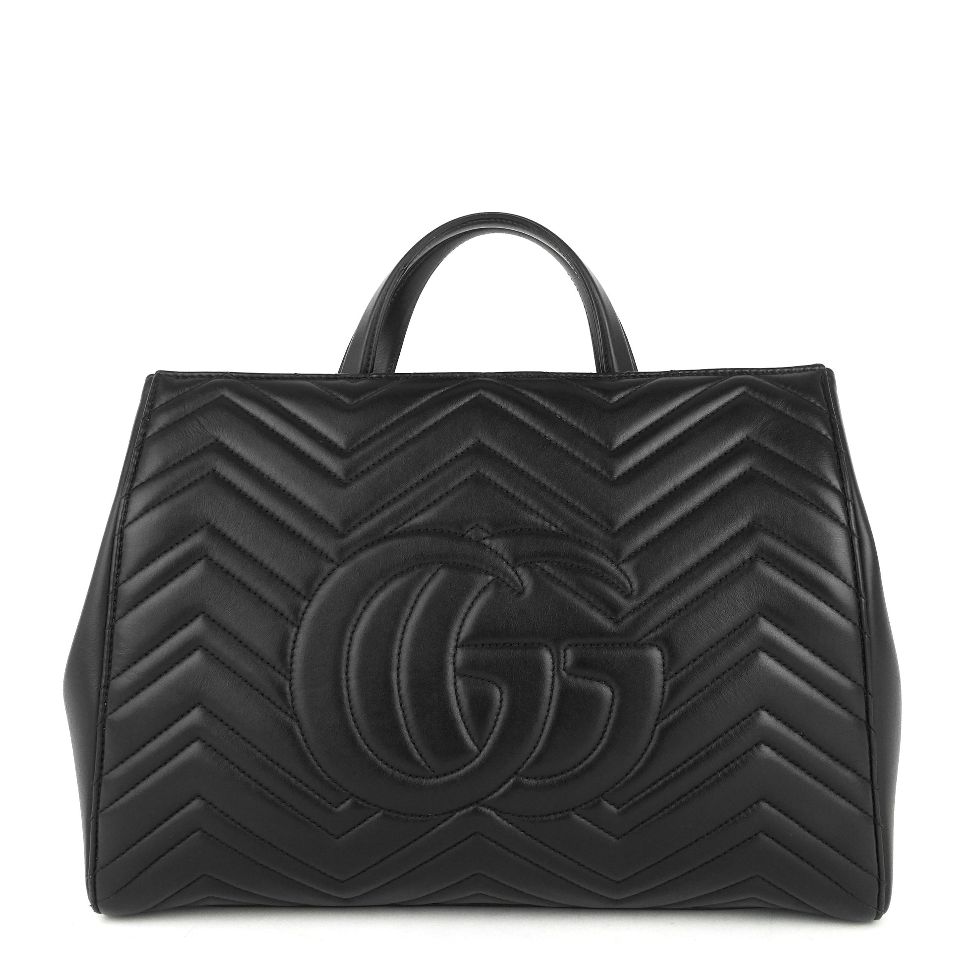 Gucci Marmont Medium Matelass? Calfskin Tote Bag