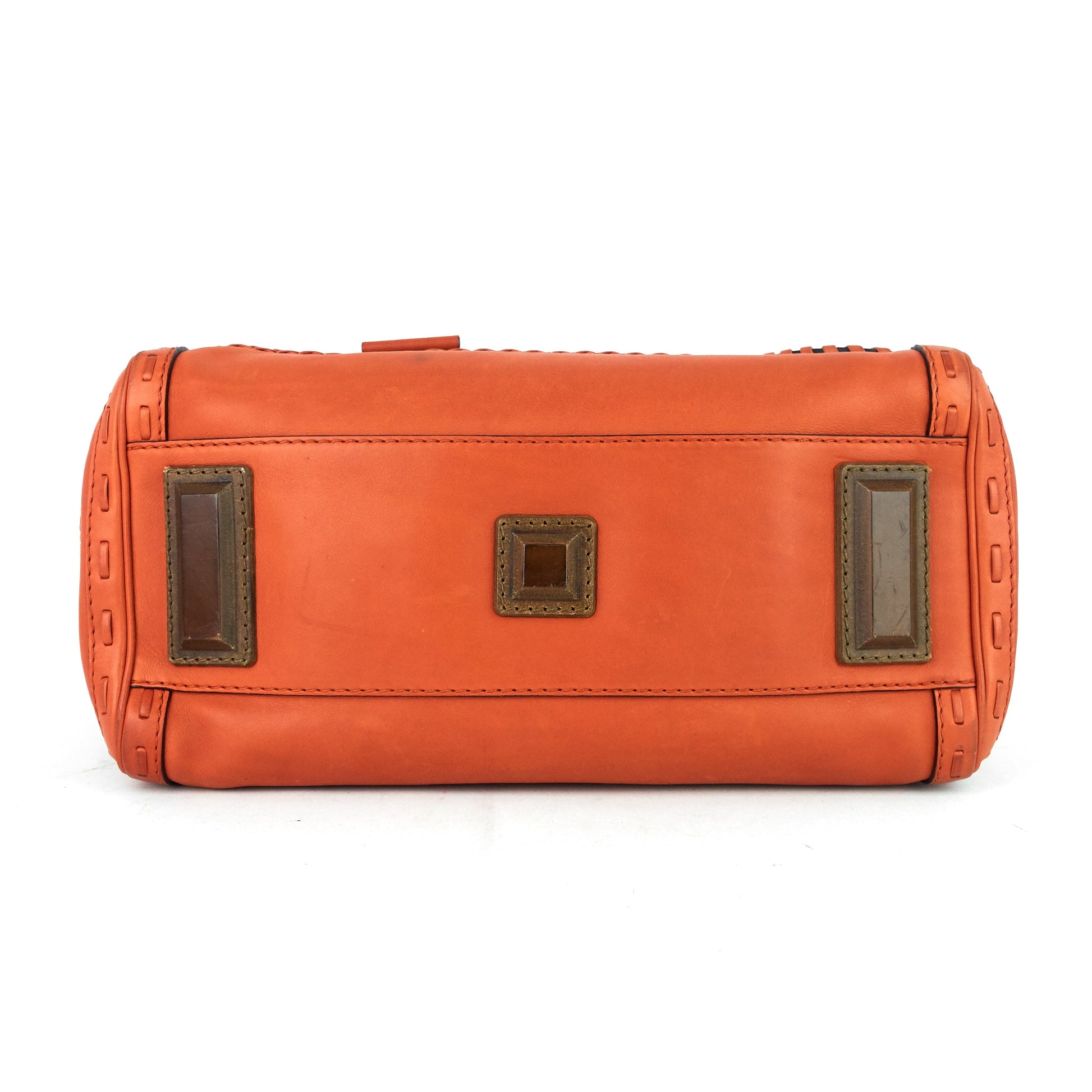 Gucci Leather 'Handmade' Medium Top Handle Bag