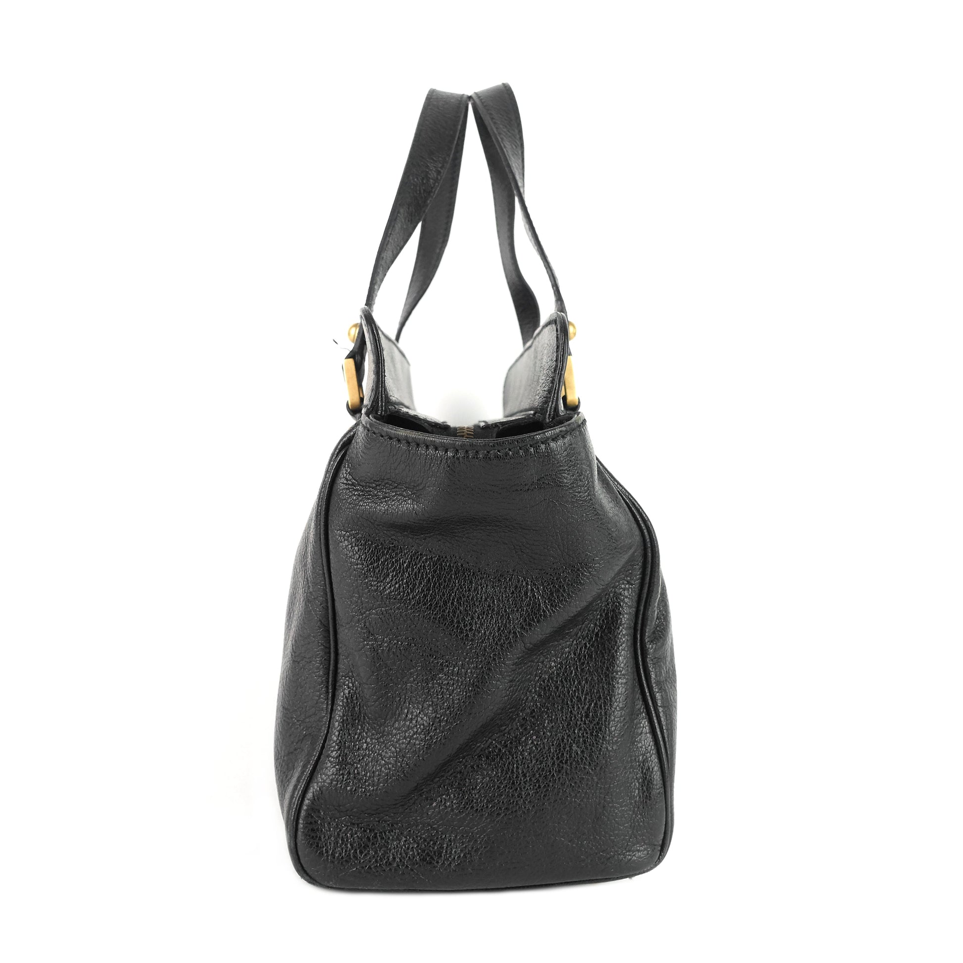 Gucci Blondie Leather Monogram Logo Handbag