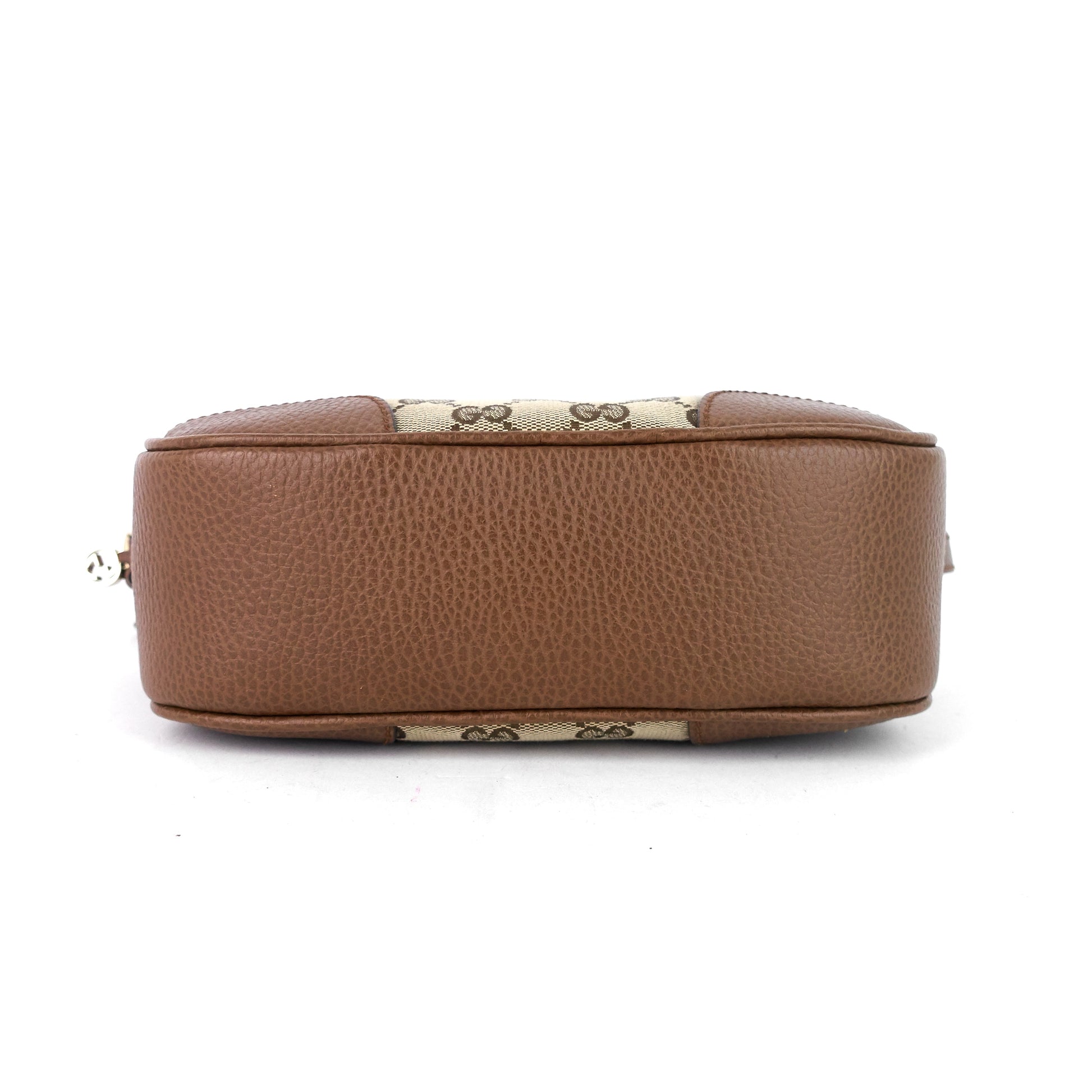 Gucci Bree Mini Monogram Canvas Messenger Bag