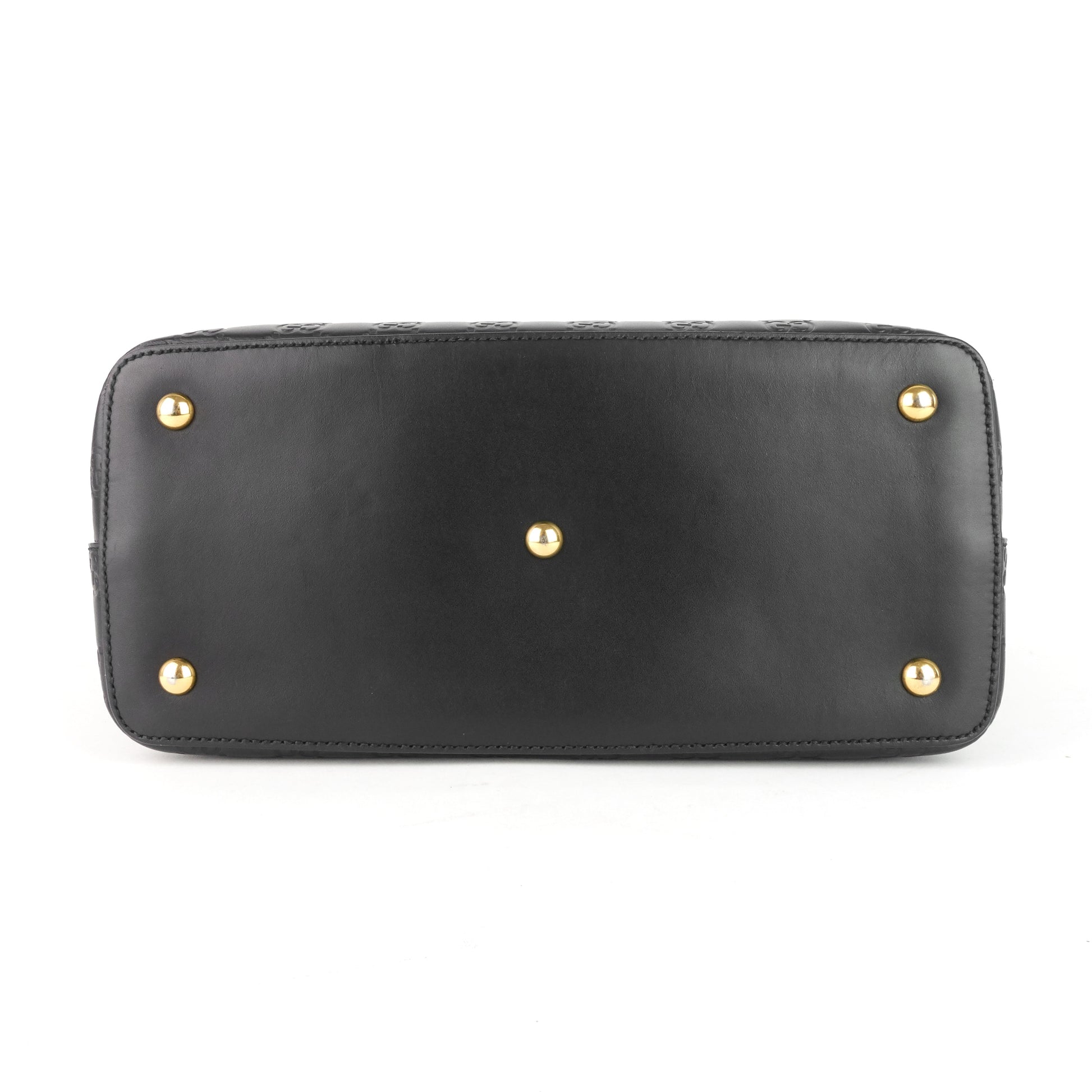 Gucci Signature Top Handle Guccissima Bag