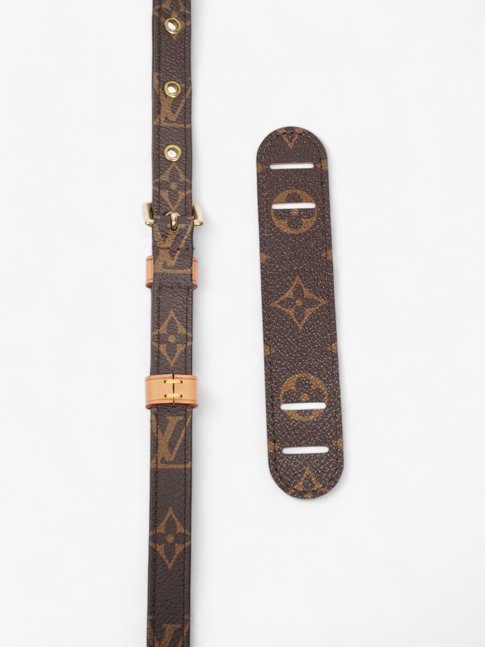 Louis Vuitton Adjustable Shoulder Strap Monogram / Gold Canvas