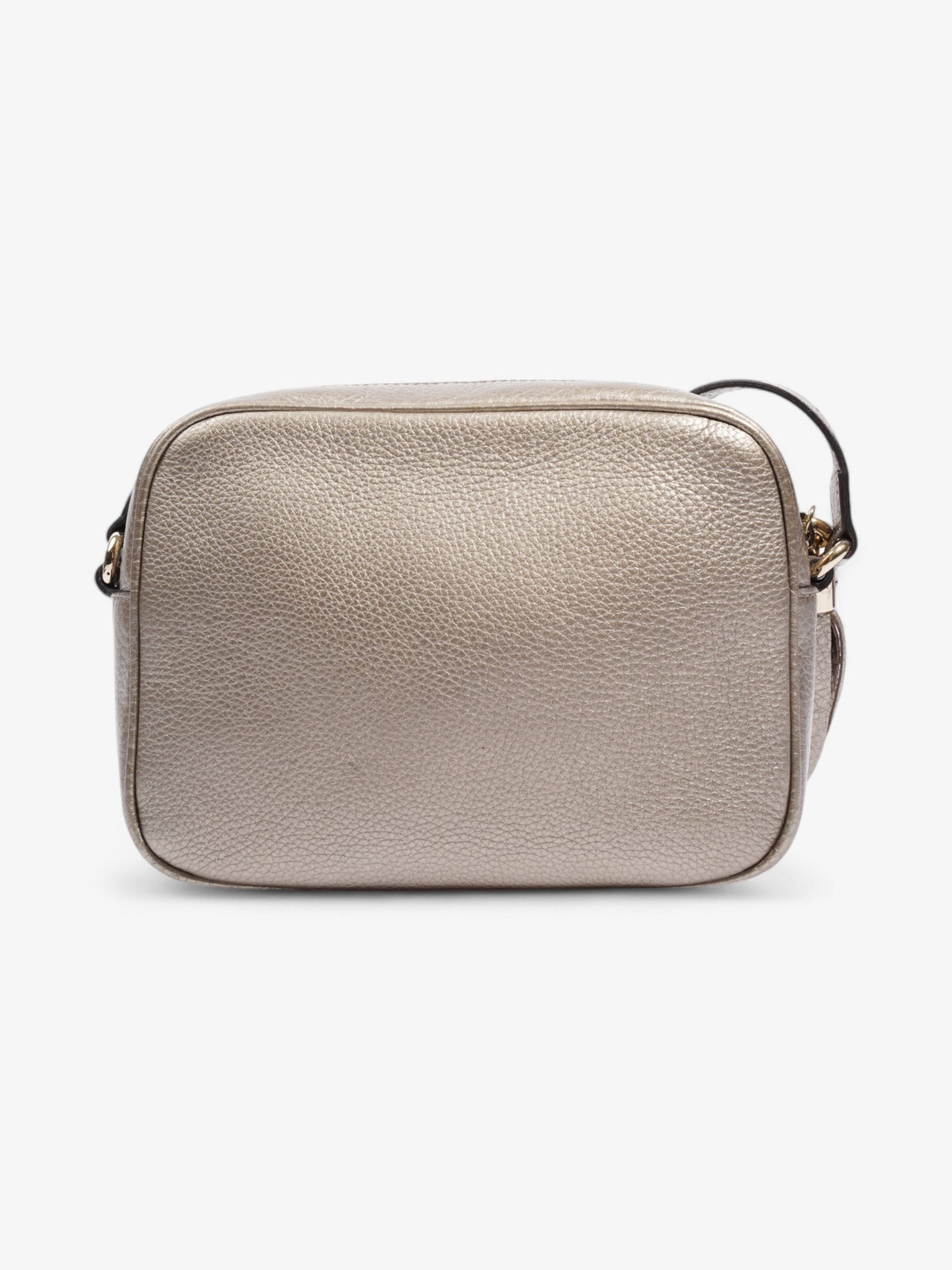 Gucci Soho Disco Bag Golden Beige Calfskin Leather Small