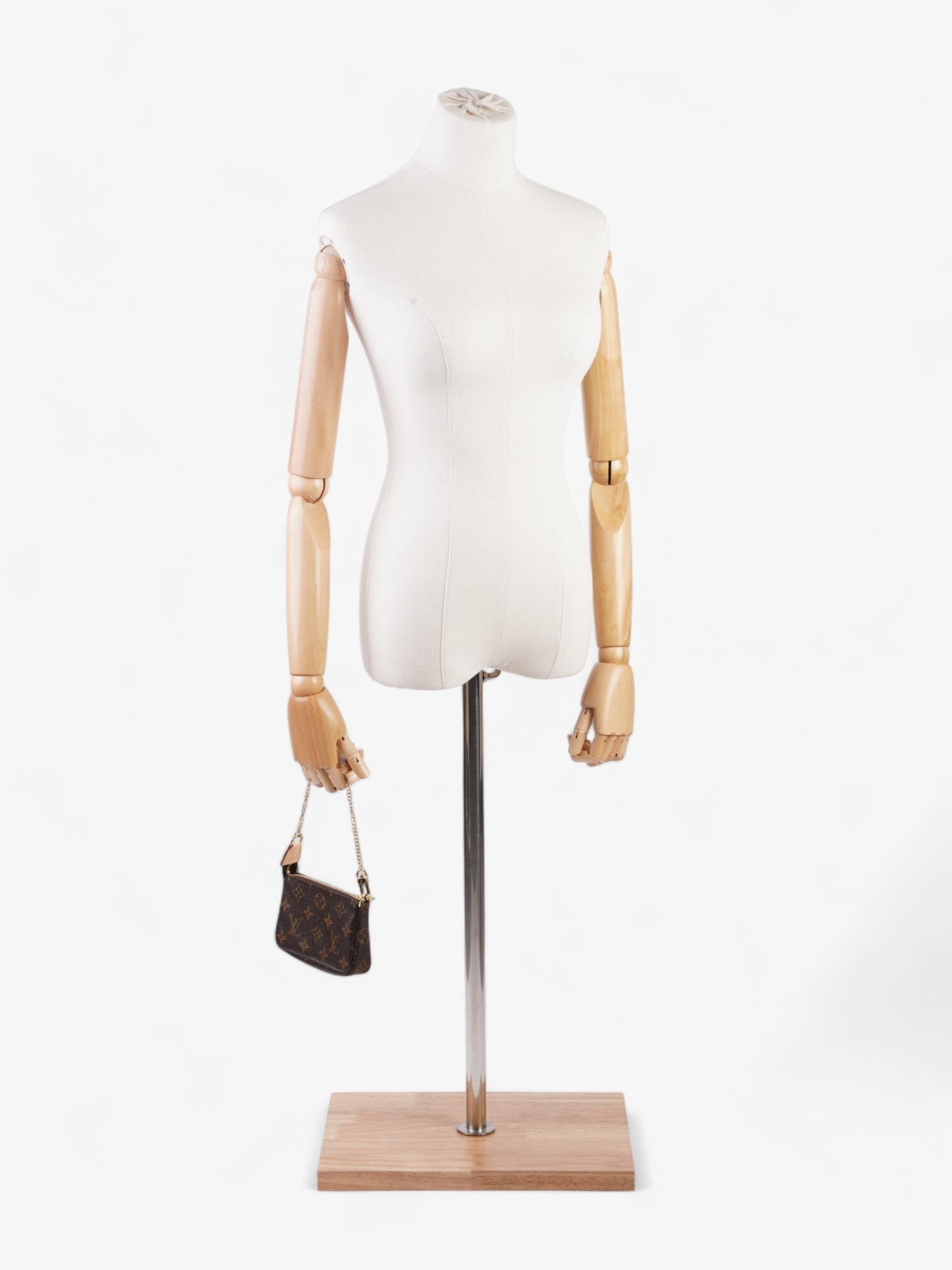  Louis Vuitton Mini Pochette Accessoires Monogram Coated Canvas
