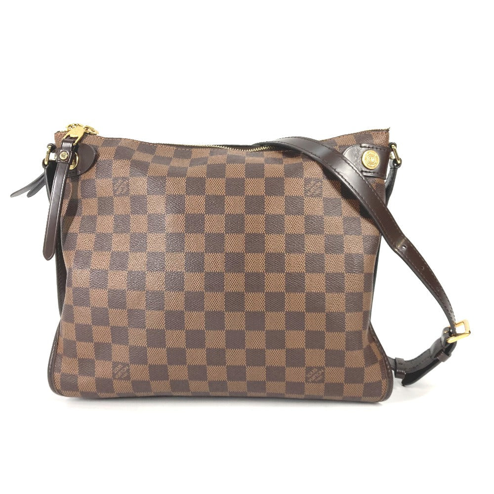 LOUIS VUITTON Shoulder Bag Damier canvas Brown Damier Duomo Women