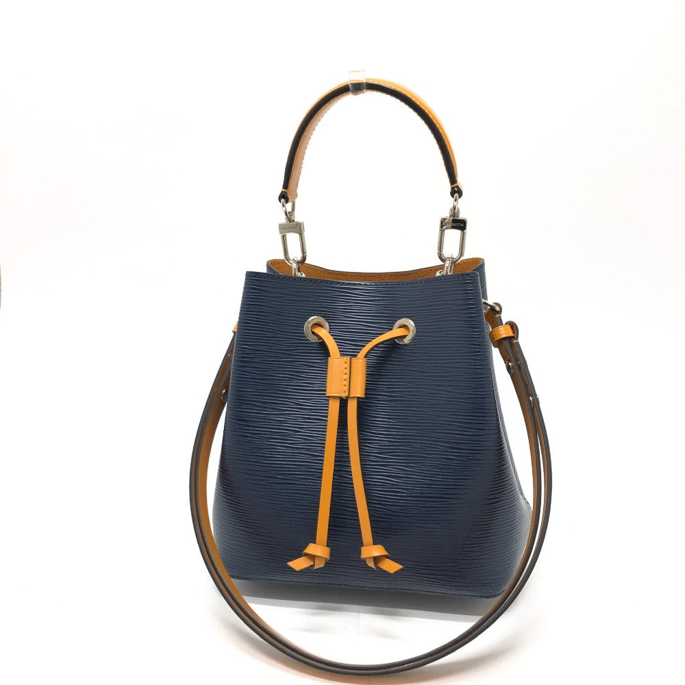 LOUIS VUITTON Shoulder Bag Epi Leather Navy Epi Neonoe Women