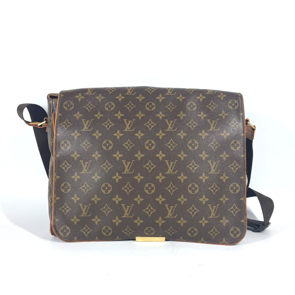 LOUIS VUITTON Shoulder Bag Monogram canvas Brown Monogram Abbesses