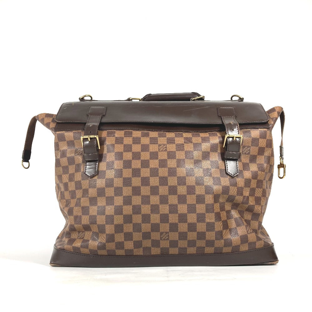 LOUIS VUITTON Handbag Damier canvas Brown Damier West end PM
