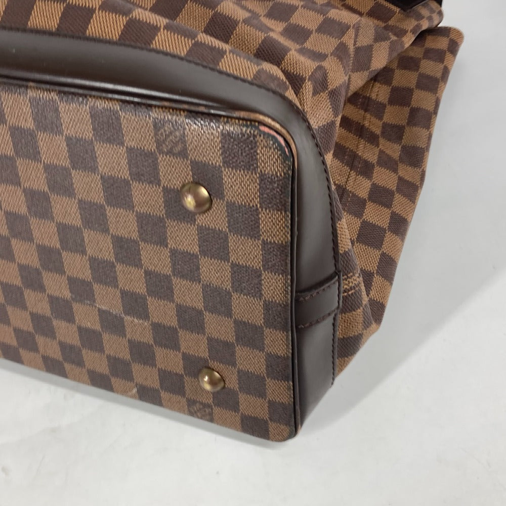 LOUIS VUITTON Handbag Damier canvas Brown Damier West end PM