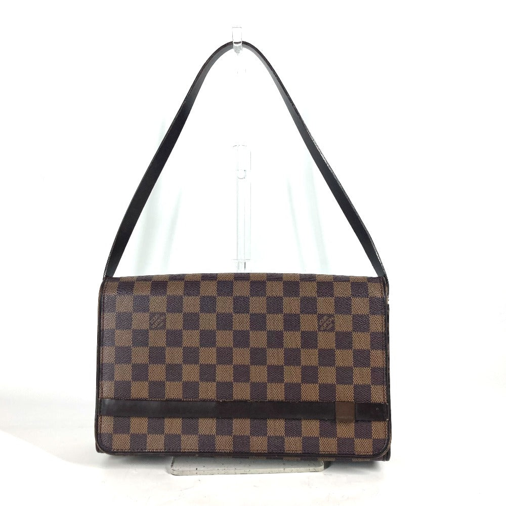 LOUIS VUITTON Shoulder Bag Damier canvas Brown Damier Tribeca Ron