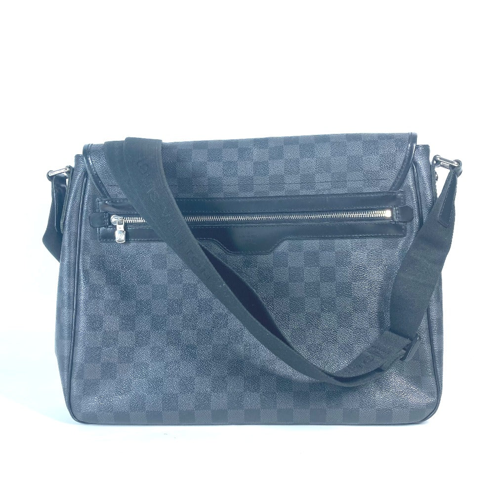 LOUIS VUITTON Shoulder Bag Damier Grafitto Canvas black Damier Grafitte Daniel GM