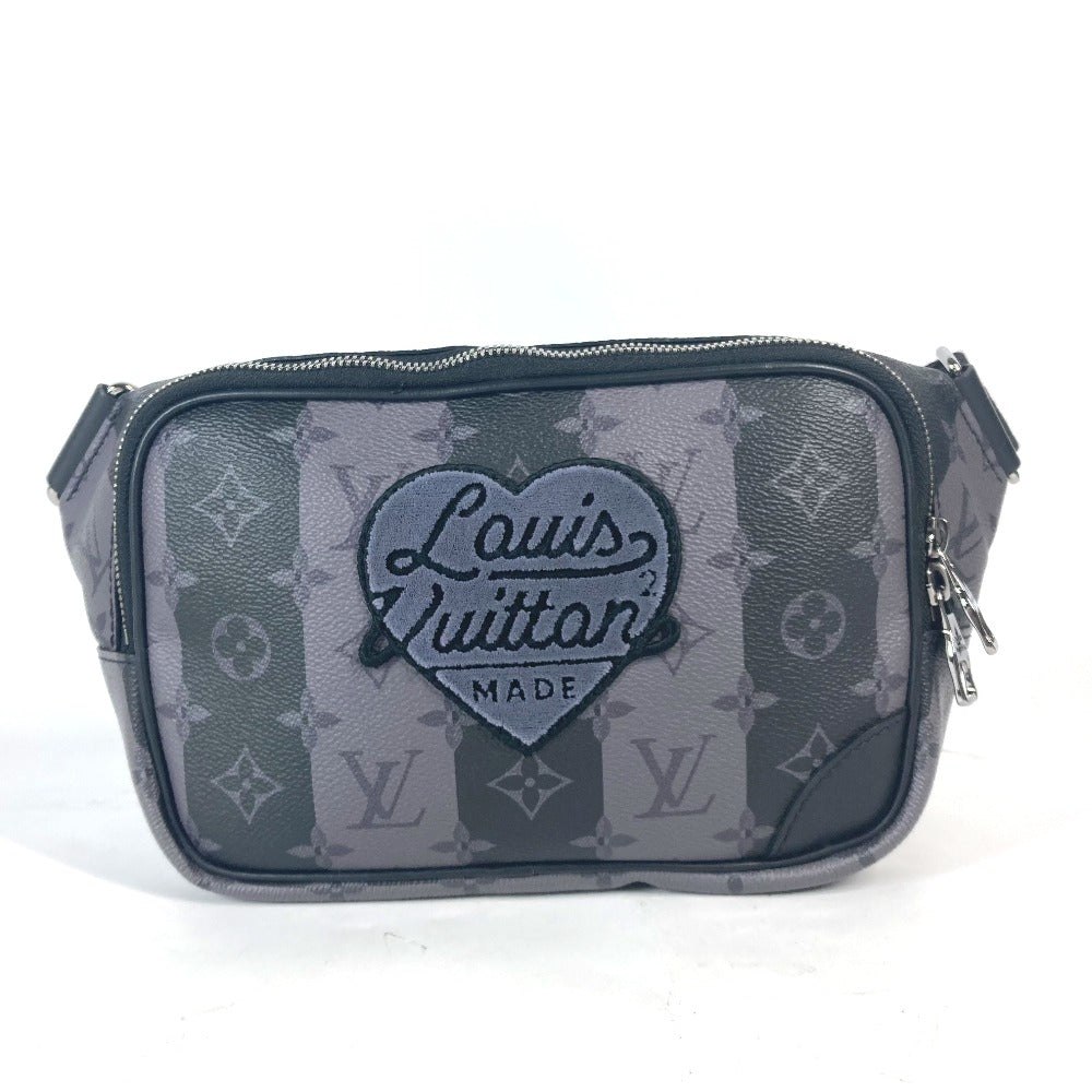 LOUIS VUITTON Sling bag Monogram Eclipse Canvas gray NIGO collaboration Monogram Stripe Monogram Eclipse modular sling bag