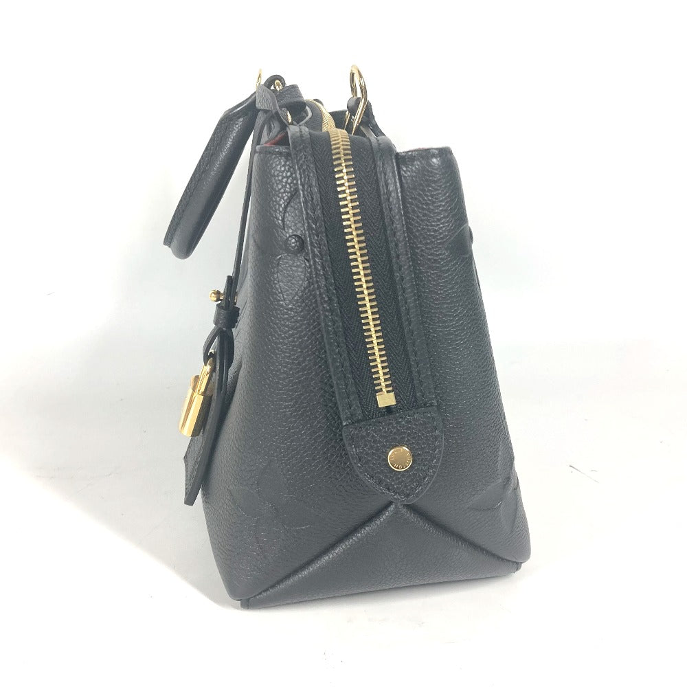 LOUIS VUITTON Handbag Monogram Ann Platt Leather black Monogram Ann Platt Petit Palais PM Women