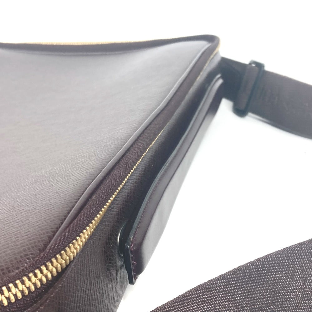 LOUIS VUITTON Handbag Taiga Leather wine-red Taiga Porto Ordina Tour Odessa