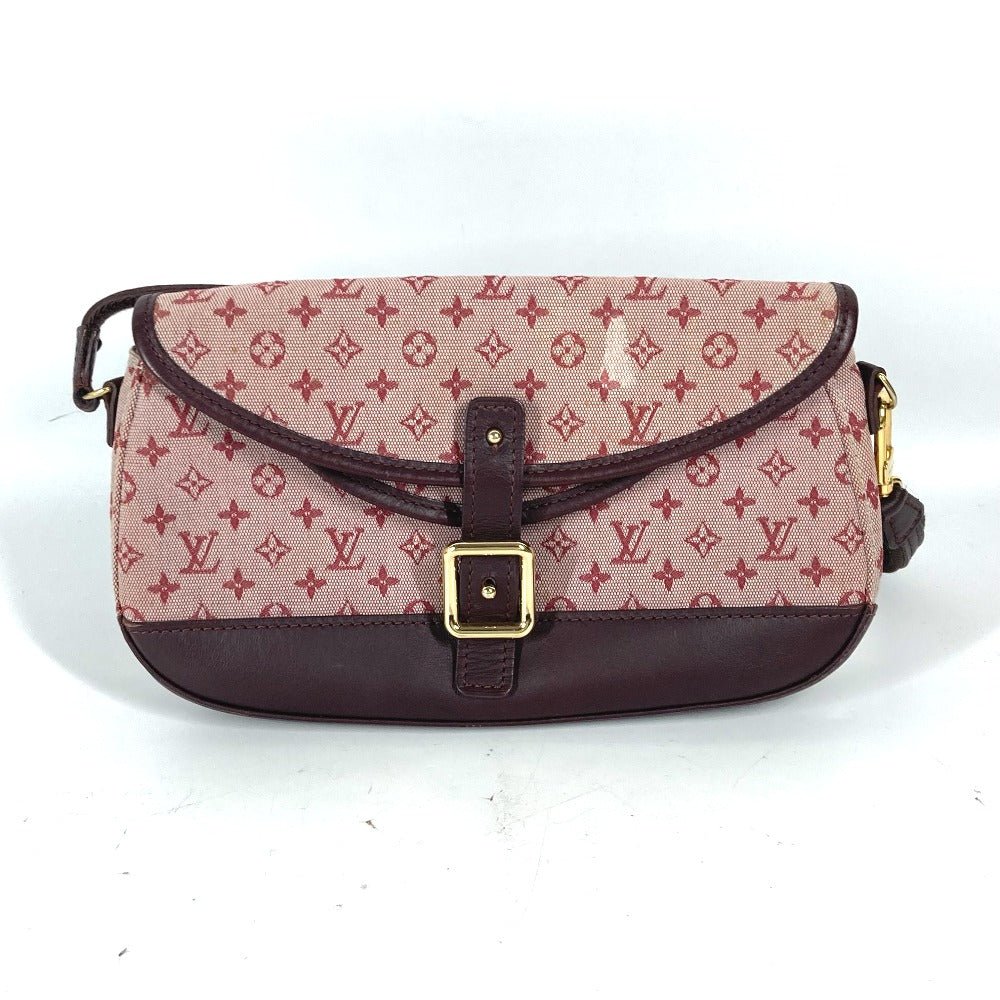 LOUIS VUITTON Shoulder Bag Monogram mini canvas Red Monogram mini Marjoly