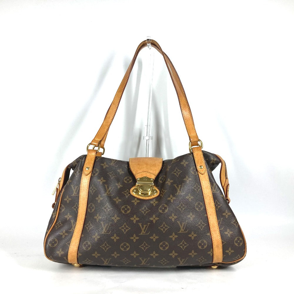 LOUIS VUITTON Shoulder Bag Monogram canvas Brown Monogram Stresa GM