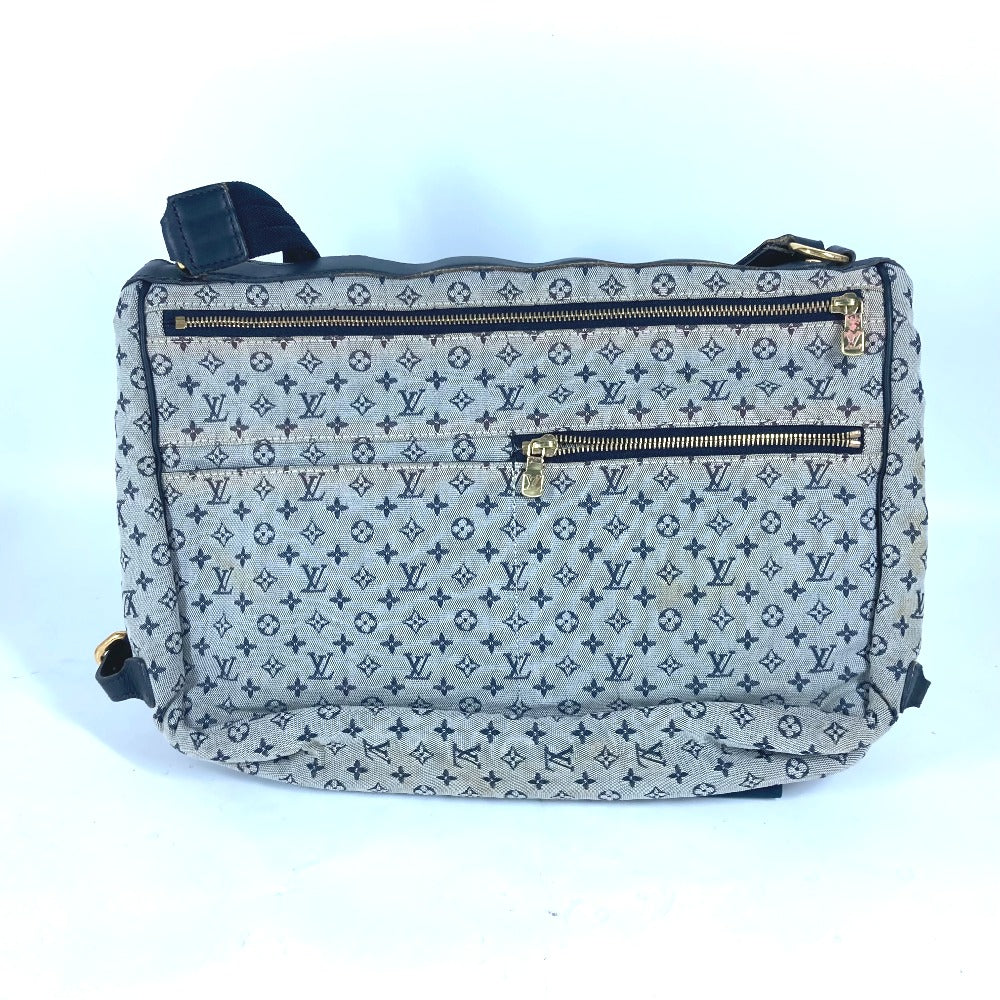LOUIS VUITTON Shoulder Bag Monogram mini canvas Navy Monogram mini Sac Maman