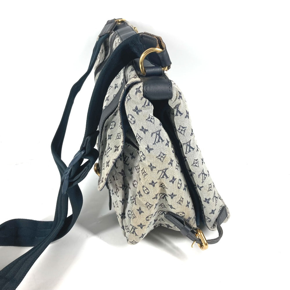 LOUIS VUITTON Shoulder Bag Monogram mini canvas Navy Monogram mini Sac Maman
