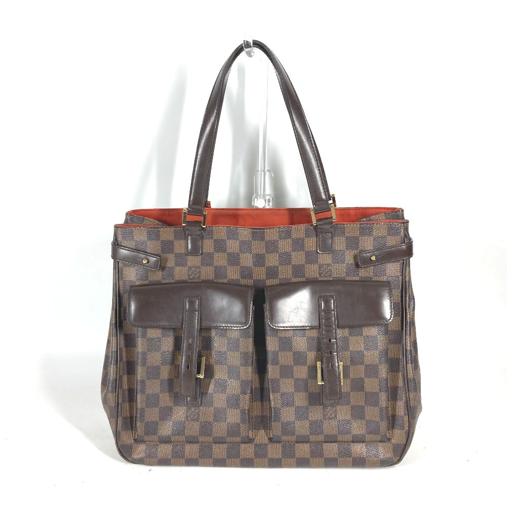 LOUIS VUITTON Shoulder Bag Damier canvas Brown Damier Uzes