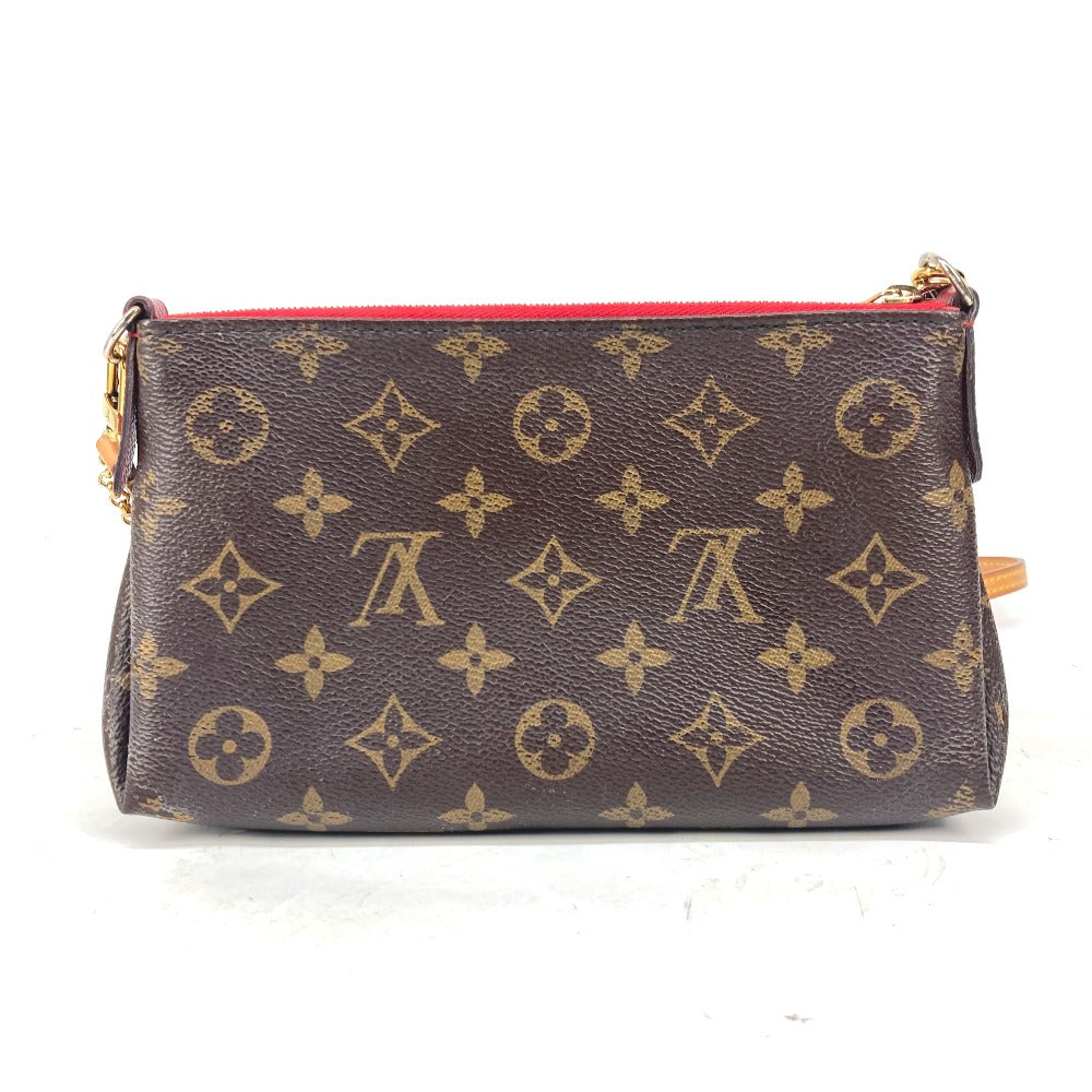 LOUIS VUITTON Shoulder Bag Monogram canvas Red Monogram Pallas clutch