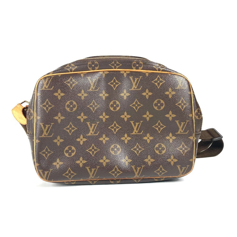 LOUIS VUITTON Shoulder Bag Monogram canvas Brown Monogram Reporter PM