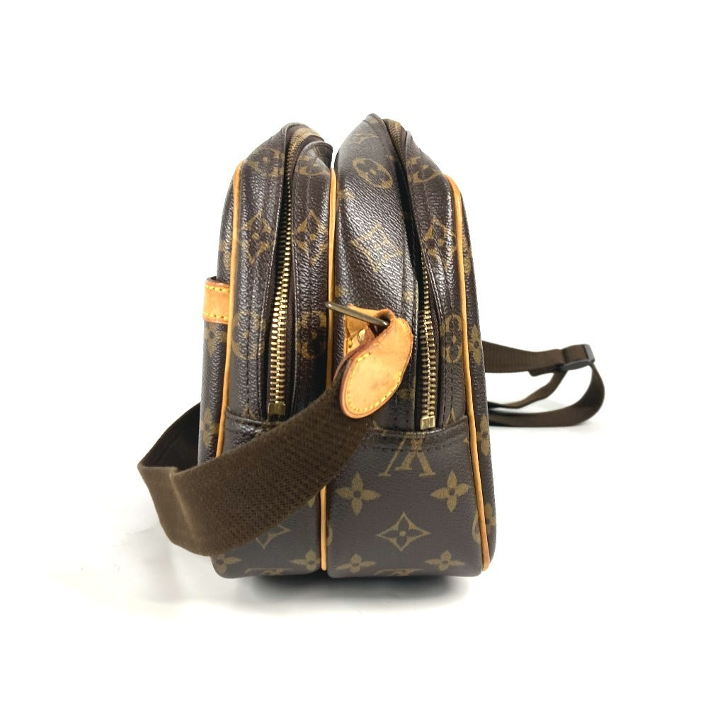 LOUIS VUITTON Shoulder Bag Monogram canvas Brown Monogram Reporter PM