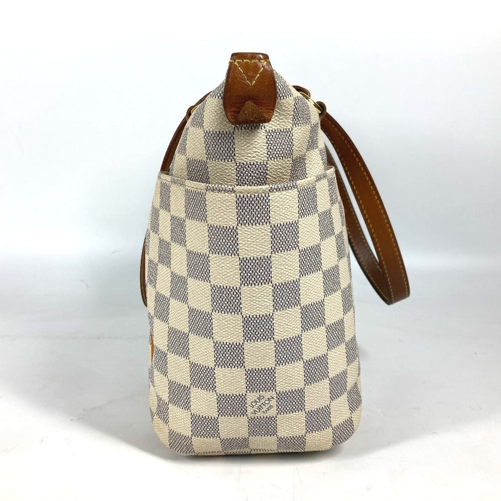 LOUIS VUITTON Shoulder Bag Damier Azur Canvas white Damier Azur Totally PM