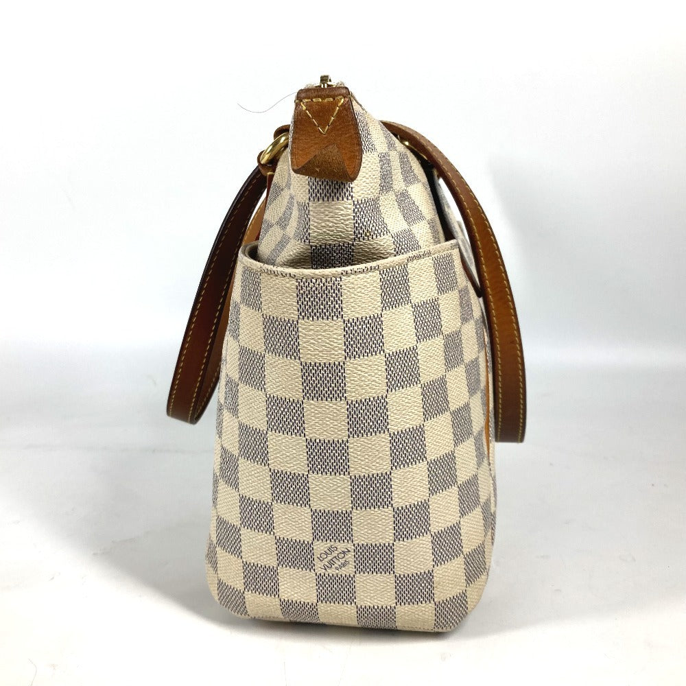 LOUIS VUITTON Shoulder Bag Damier Azur Canvas white Damier Azur Totally PM