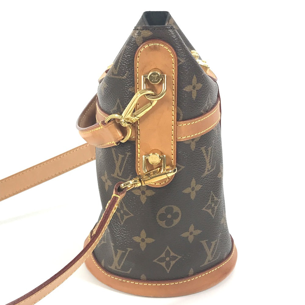 LOUIS VUITTON Shoulder Bag Monogram canvas Brown Monogram Duffel bag unisex(Unisex)