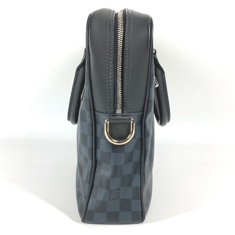 LOUIS VUITTON Handbag Damier Cobalt Canvas Navy Damier Cobalt Porto Documan Business PDB mens