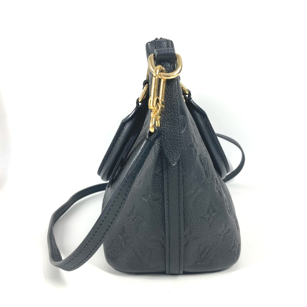 LOUIS VUITTON Shoulder Bag Monogram Ann Platt Leather Navy Monogram Ann Platt Marizane PM Women