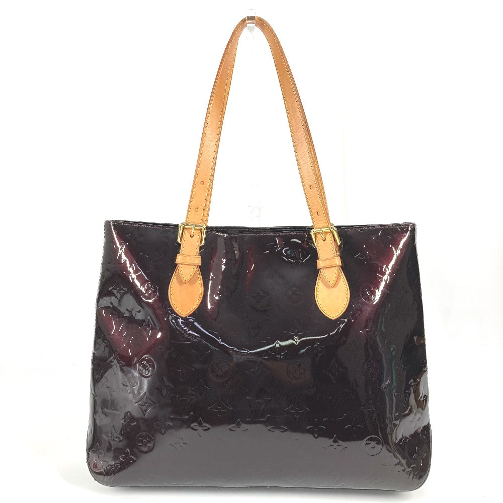 LOUIS VUITTON Shoulder Bag Monogram Vernis Canvas purple Monogram Vernis Brentwood Women