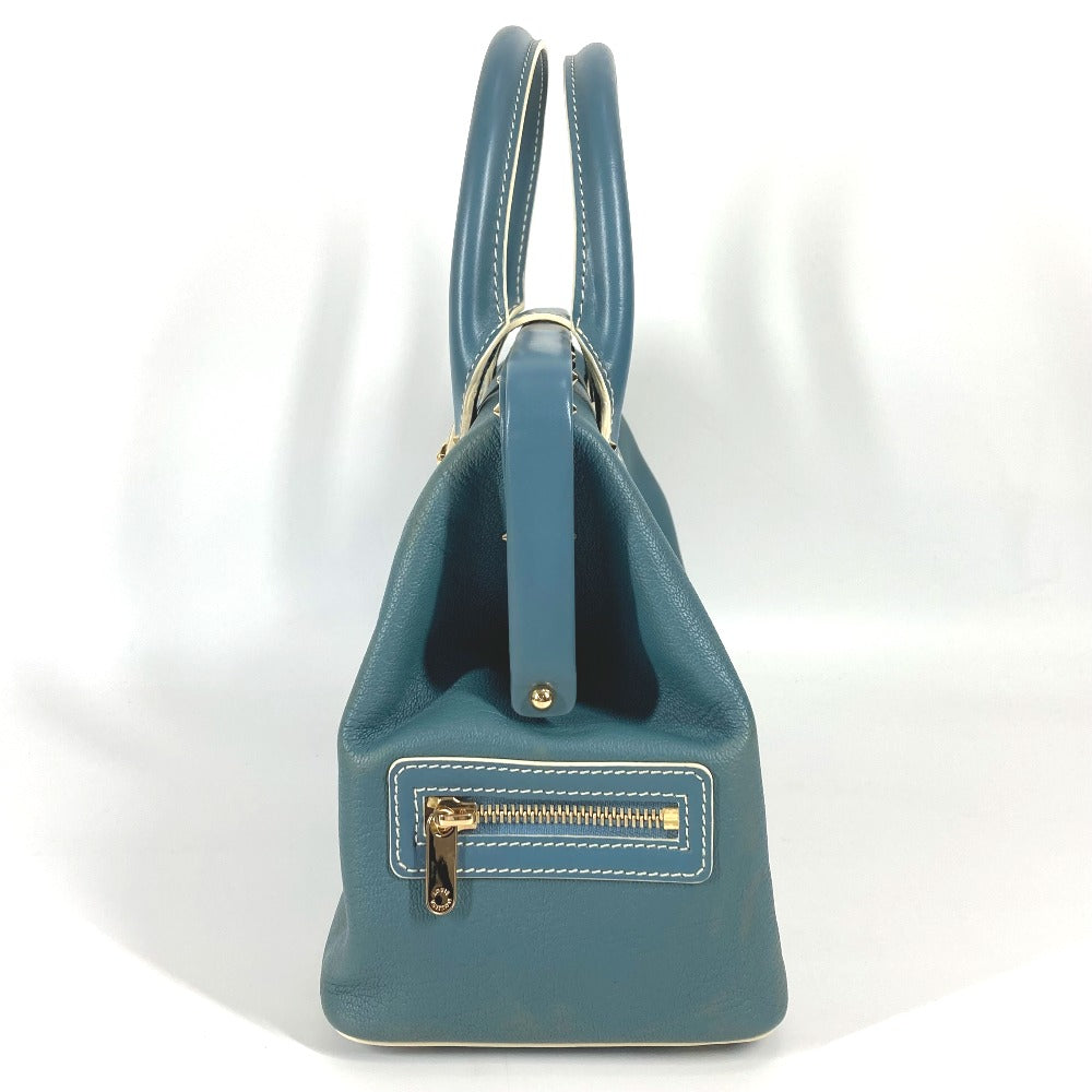 LOUIS VUITTON Handbag Suhari leather blue Suhari Angnieux PM Women