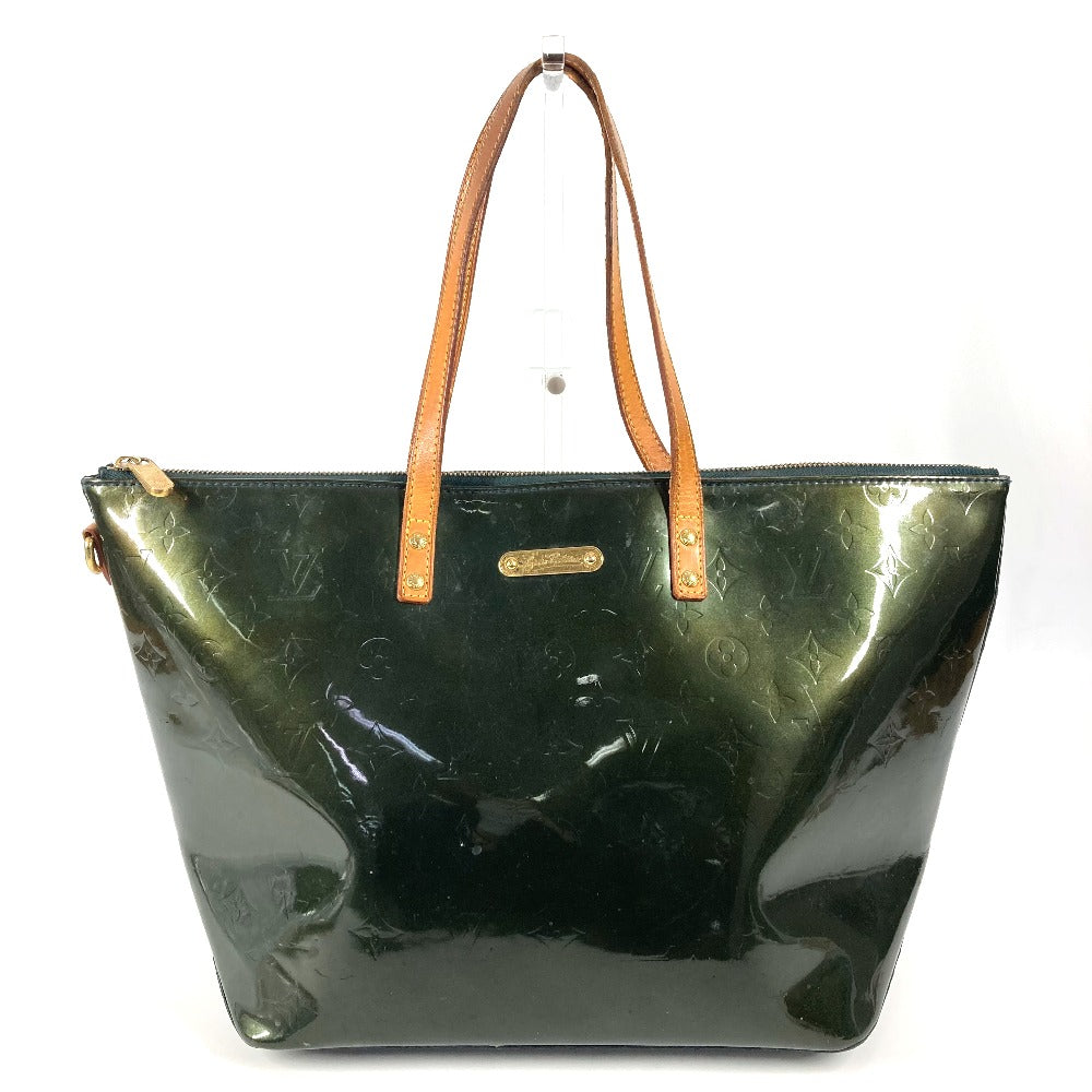 LOUIS VUITTON Shoulder Bag Monogram Vernis Canvas green Monogram Vernis Bellevue GM