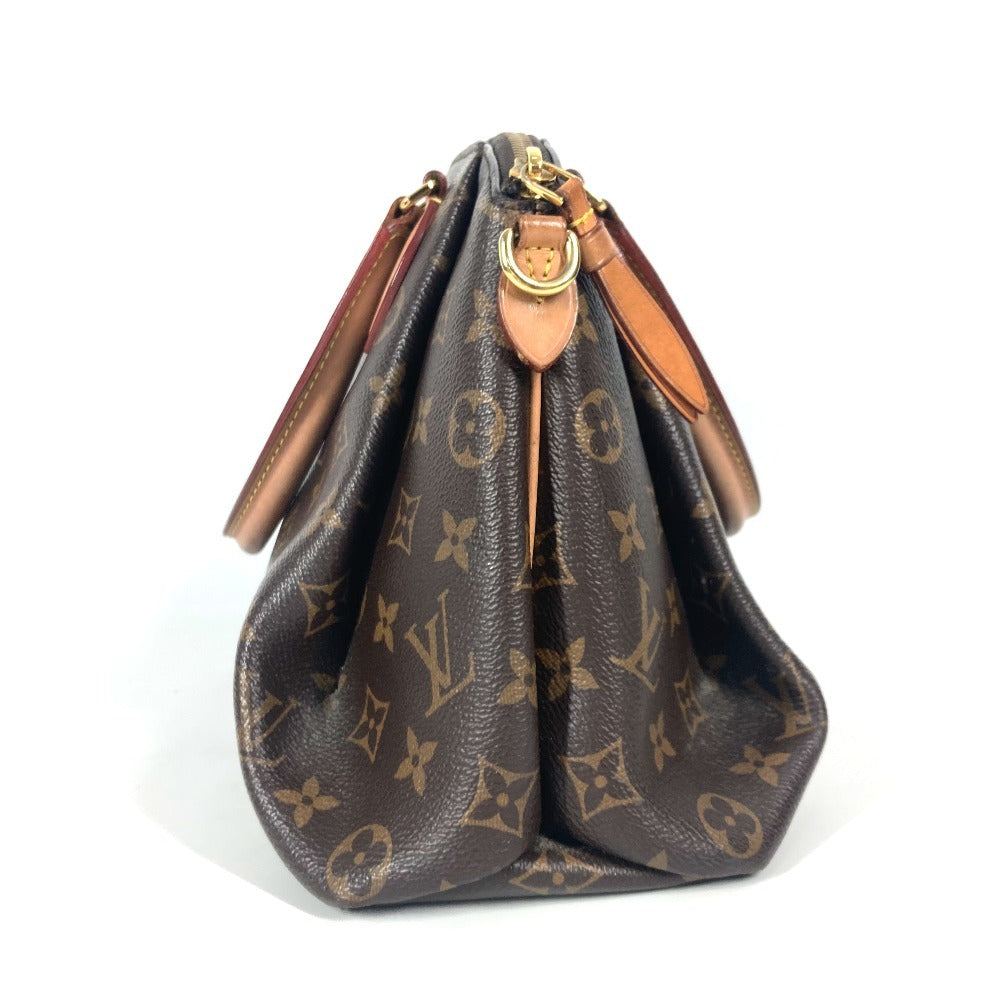 LOUIS VUITTON Handbag Monogram canvas Brown Monogram Rivory PM