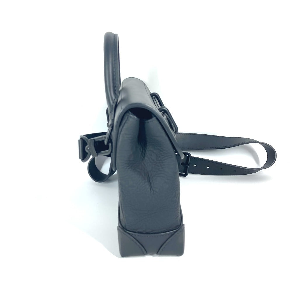 LOUIS VUITTON Handbag Taurillon Clemence Leather black Taurillon Clemence Monogram Steamer PM
