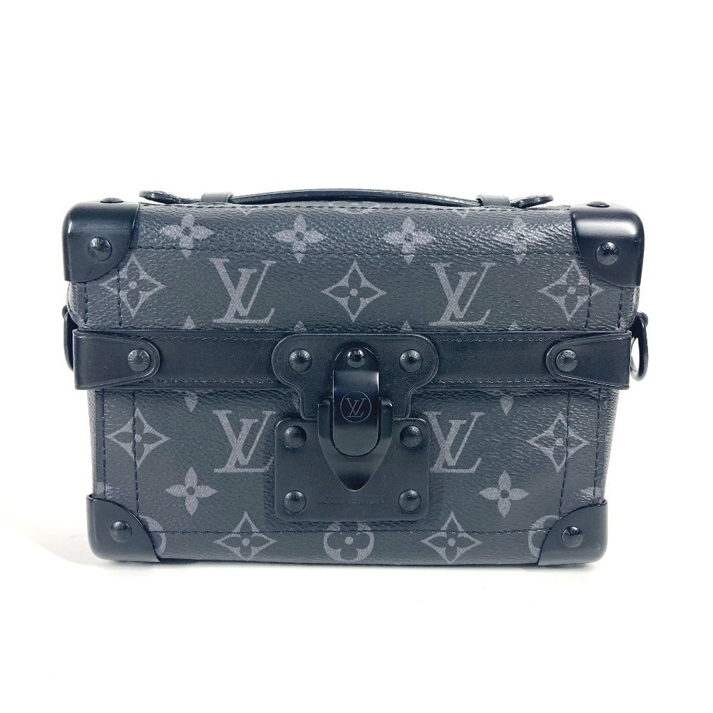LOUIS VUITTON Shoulder Bag Monogram Eclipse Canvas black Monogram Eclipse Soul Trunk