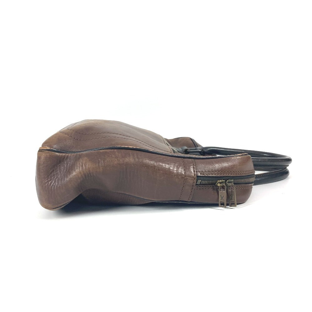 LOUIS VUITTON Business bag Utah leather Brown Utah Eron