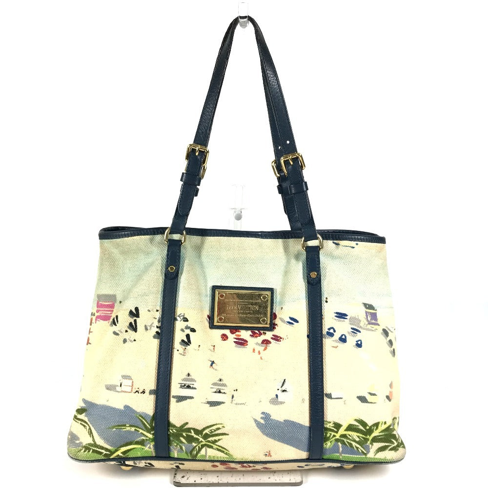 LOUIS VUITTON Shoulder Bag canvas blue Eyeall Kaba PM Escal