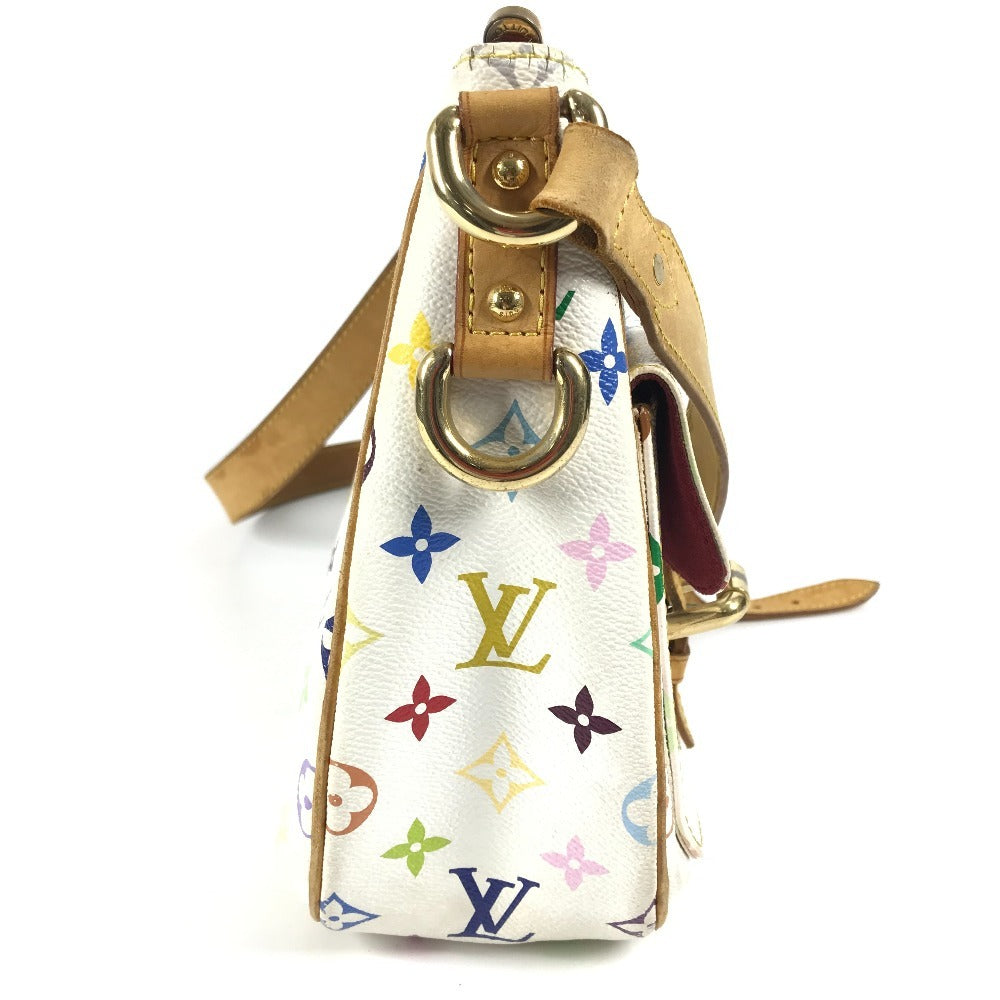 LOUIS VUITTON Shoulder Bag Monogram multicolor canvas white Monogram multicolor Lodge GM
