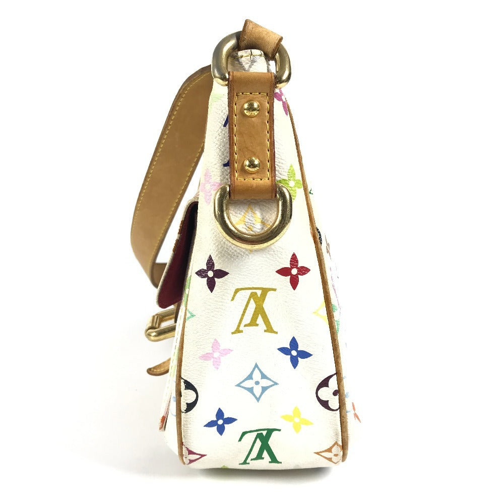 LOUIS VUITTON Shoulder Bag Monogram multicolor canvas white Monogram multicolor Lodge GM